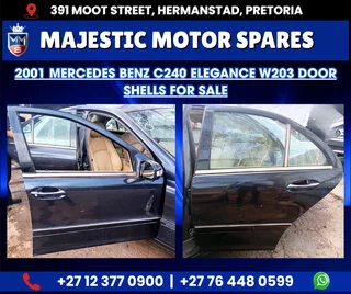 2001 Mercedes-Benz C240 Elegance W203 Door Shells – Used for Sale