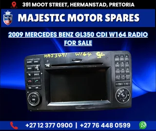 2009 Mercedes-Benz GL350 CDI W164 Radio for Sale – Used