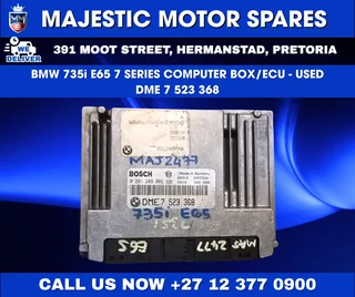 BMW 735i E65 ECU / Computer Box (DME 7 523 368) – Used For Sale