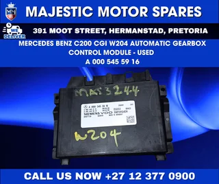 Mercedes-Benz C200 CGI W204 Gearbox Control Module For Sale – Used