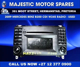 2009 Mercedes-Benz B200 CDI W245 Radio Unit – For Sale (Used)