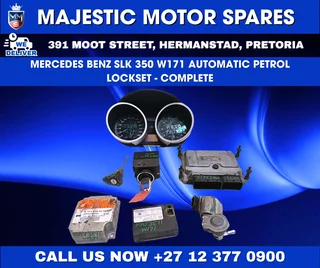 Mercedes-Benz SLK350 W171 Lockset – Complete (Used)