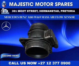 Mercedes Benz A180 W169 Mass Air Flow Sensor for Sale – Used