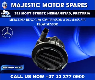 Mercedes Benz C180 Kompressor W203 Mass Air Flow Sensor for Sale – Used