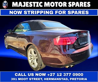 2013 Audi A5 2.0 TDI S Line Cabriolet Now Stripping – Engine Code CGL