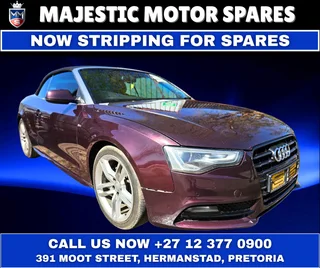 2013 Audi A5 2.0 TDI S Line Cabriolet Now Stripping – Engine Code CGL