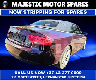 2013 Audi A5 2.0 TDI S Line Cabriolet Now Stripping – Engine Code CGL