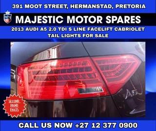2013 Audi A5 S Line Cabriolet Tail Lights for Sale