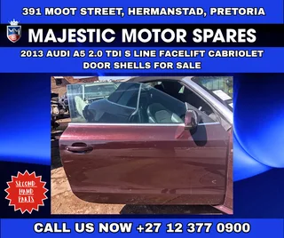 2013 Audi A5 S Line Facelift Cabriolet Door Shells for Sale