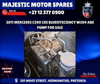 2011 Mercedes C200 CDI W204 ABS Pump For Sale