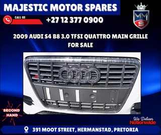 Main Grille For 2009 Audi S4 B8 3.0 TFSI Quattro – For Sale