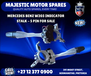 Mercedes-Benz W203 indicator stalk – 5 pin – brand new