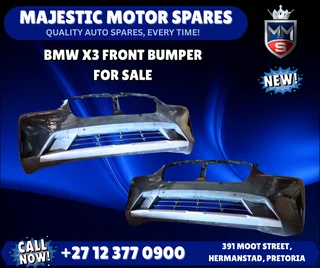BMW X3 front bumper for sale – brand new