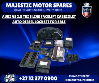Audi A5 2.0 TDI S Line facelift Cabriolet auto diesel lockset for sale – used