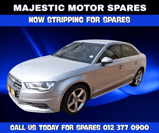 2014 Audi A3 Sedan 1.4T FSI S-Tronic automatic petrol – stripping for spares