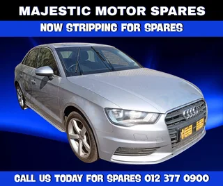 2014 Audi A3 Sedan 1.4T FSI S-Tronic automatic petrol – stripping for spares