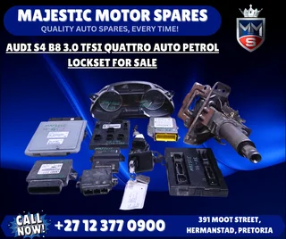 Audi S4 B8 3.0 TFSI Quattro auto petrol lockset for sale – used