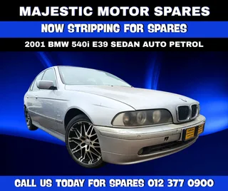 2001 BMW 540i E39 sedan automatic petrol – stripping for spares
