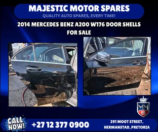 2014 Mercedes Benz A200 W176 Door Shells for Sale