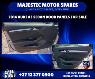 2014 Audi A3 Sedan Door Panels – Front &amp; Rear Both Sides Available