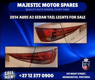 2014 Audi A3 Sedan Tail Lights for Sale
