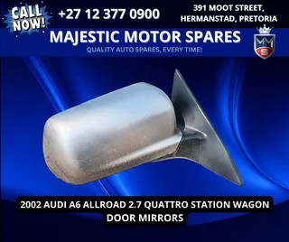 2002 Audi A6 Allroad 2.7 Quattro Door Mirrors For Sale