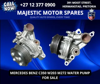 Mercedes Benz C350 W203 M272 Water Pump for Sale