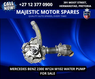 Mercedes Benz 230E W124 M102 Water Pump for Sale