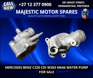 Mercedes Benz C220 CDI W203 M646 Water Pump for Sale