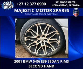 2001 BMW 540i E39 Sedan Rims (Second Hand) for Sale