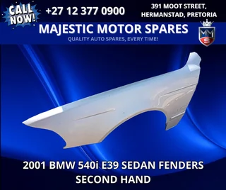 2001 BMW 540i E39 Sedan Fenders (Second Hand) for Sale
