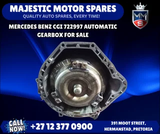 Mercedes Benz CGI 722.997 Automatic Gearbox (Second Hand) for Sale