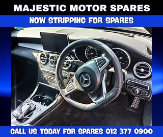2015 Mercedes Benz C250d AMG Bluetec W205 automatic diesel now stripping for spares.