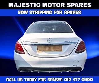 2015 Mercedes Benz C250d AMG Bluetec W205 automatic diesel now stripping for spares.
