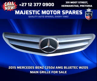 2015 Mercedes Benz C250d AMG Bluetec W205 Grille For Sale