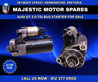 Audi Q7 3.0 TDI BUG Starter For Sale – Used