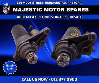Audi A1 CAX Petrol Starter For Sale – Used