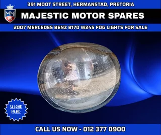 2007 Mercedes Benz B170 W245 Fog Lights For Sale – Used