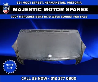 2007 Mercedes Benz B170 W245 Bonnet For Sale – Used