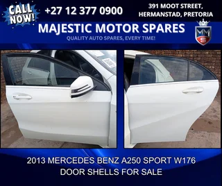 2013 Mercedes Benz A250 Sport W176 Door Shells For Sale – Used