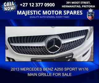 2013 Mercedes Benz A250 Sport W176 Main Grille For Sale