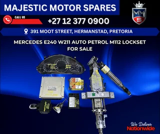 Mercedes E240 W211 M112 Automatic Petrol Lockset – Used For Sale
