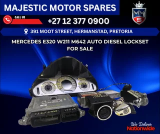 Mercedes E320 W211 M642 Automatic Diesel Lockset – Used For Sale