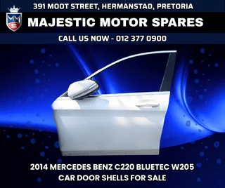 2014 Mercedes C220 Bluetec W205 Car Door Shells for Sale – Used