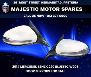 2014 Mercedes C220 Bluetec W205 Door Mirrors for Sale – Used