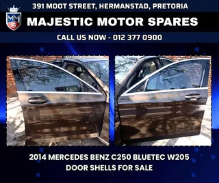2014 Mercedes C250 Bluetec W205 Door Shells – For Sale