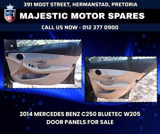 2014 Mercedes C250 Bluetec W205 Door Panels – Used For Sale