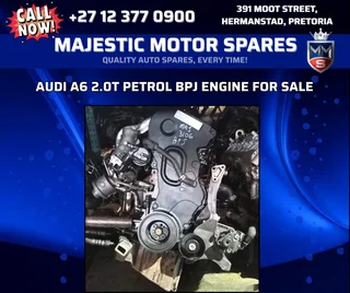 Audi A6 2.0T Petrol BPJ Engine – Used For Sale