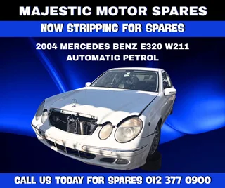 2004 Mercedes Benz E320 W211 Automatic Petrol – Stripping for Spares