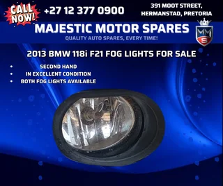 2013 BMW 118i F21 Fog Lights – Used For Sale